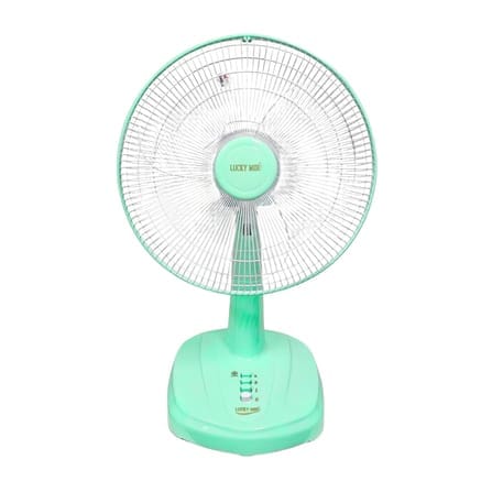 พัดลมตั้งโต๊ะ 16 นิ้ว LUCKY MISU LM629 สีเขียวมิ้นต์